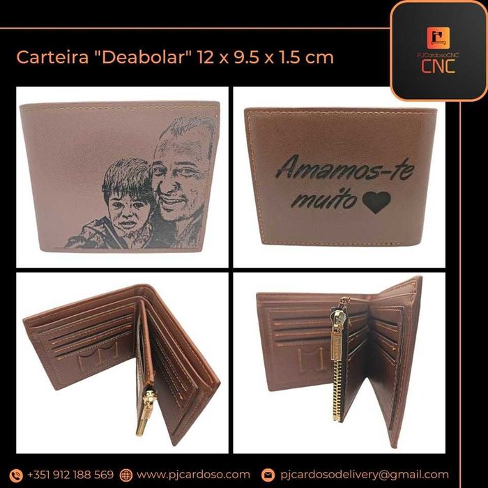 Carteiras Personalizadas Imagem / Texto