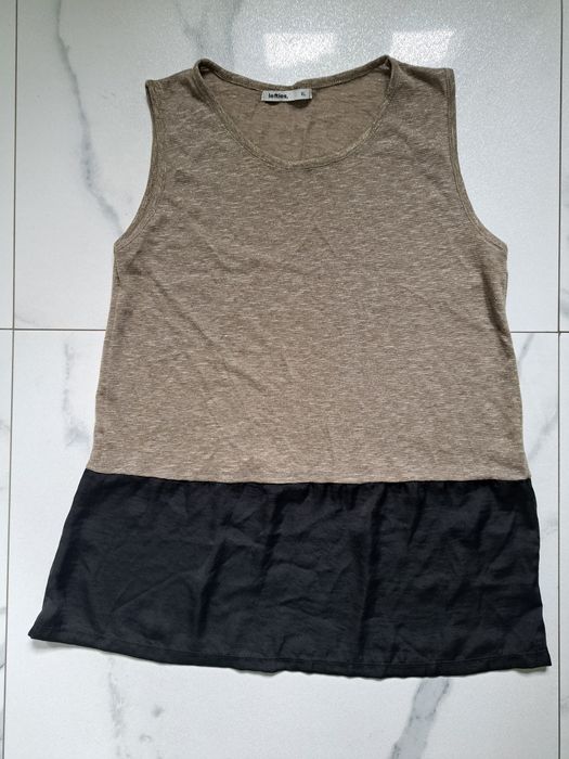 Top ze złotą nitką