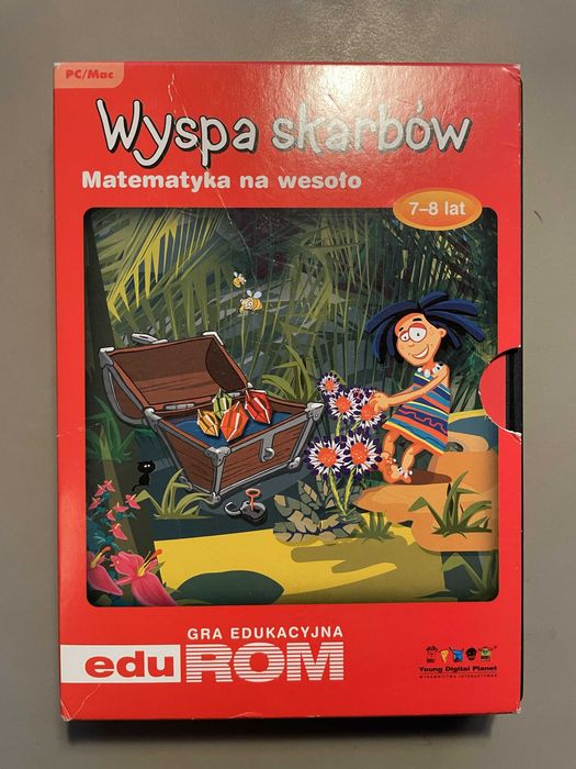 Matematyka na wesoło. Gra edukacyjna CD. Wyspa skarbów.