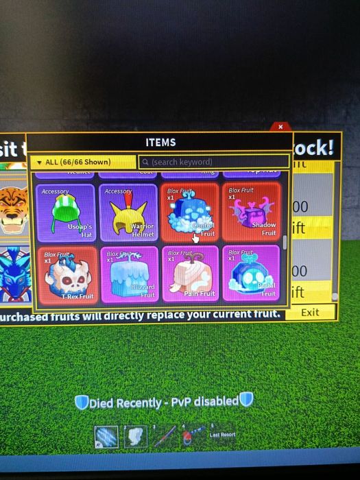 Аккаунт блокс фрутс(blox fruits)