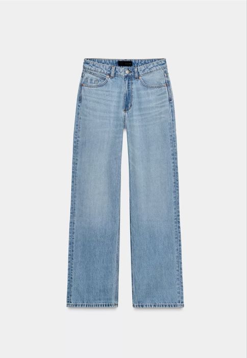 Zara джинсы синие