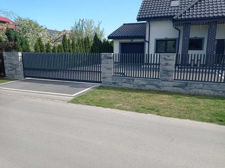 Brama wjazdowa 4m + furtka