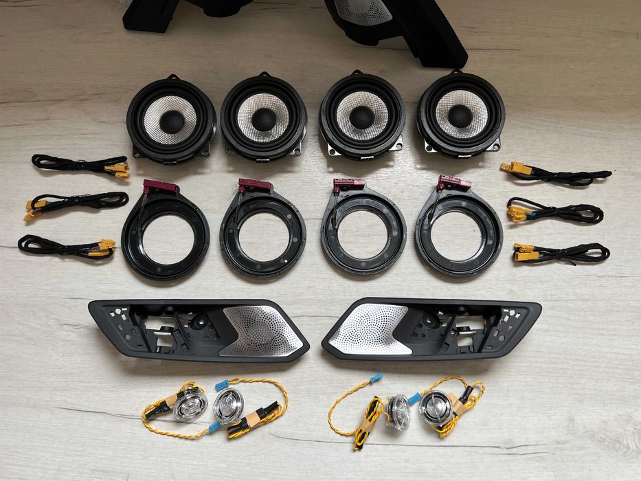 Bowers Wilkins аудио bmw g20 Динамики Сетки декор салона бавер бмв г20