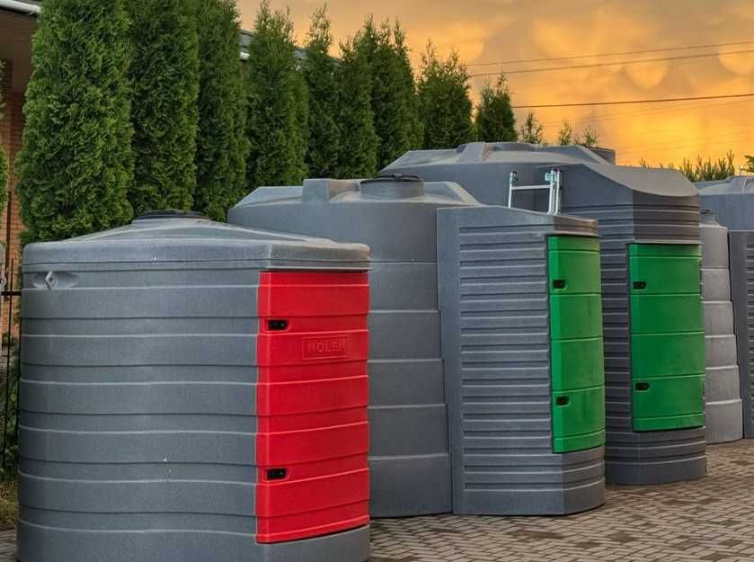Резервуар 5000л двостінний для палива Міні АЗС під ключ Бочка Ємність