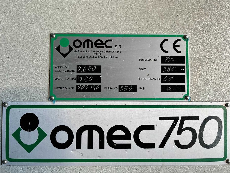 Frezarka do połączeń szuflad OMEC 750