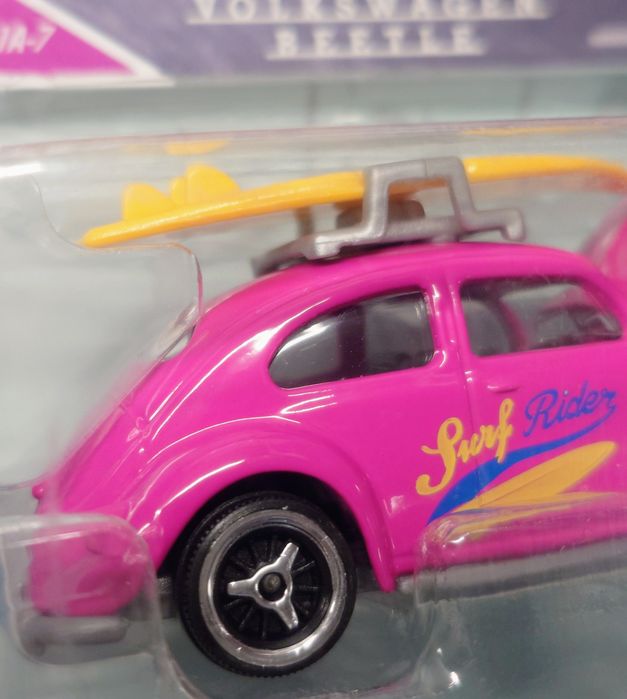 Majorette Volkswagen Beetle VW Garbus żuczek żuk deska surfer klasyk surfing luz