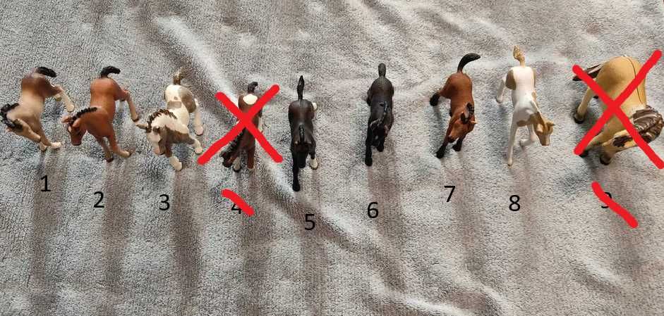 figurki schleich źrebaki