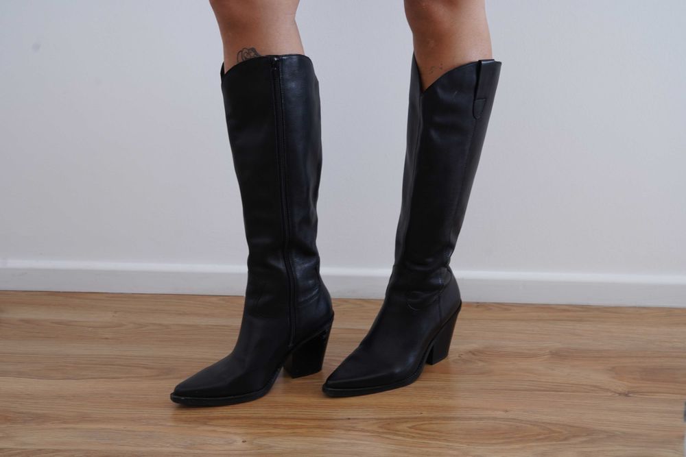 Botas Aldo Pele, Salto em Bloco