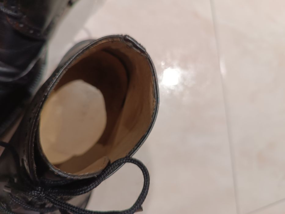 Botas em couro N°41