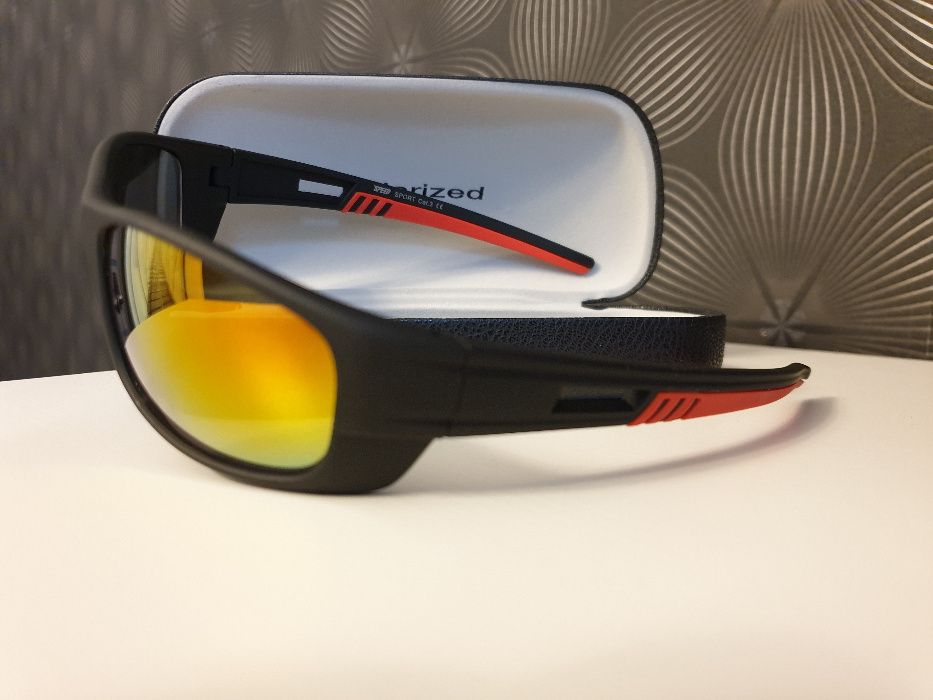 Okulary Przeciwsłoneczne POLIWĘGLANOWE FILTR UV400 Lustrzanki 825