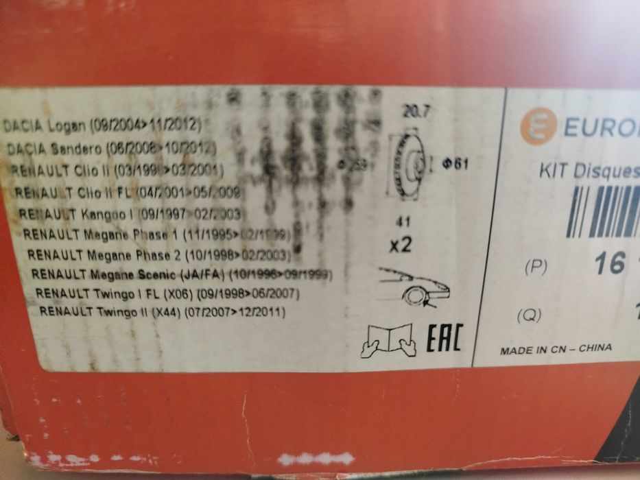 Discos de Travão para Renault