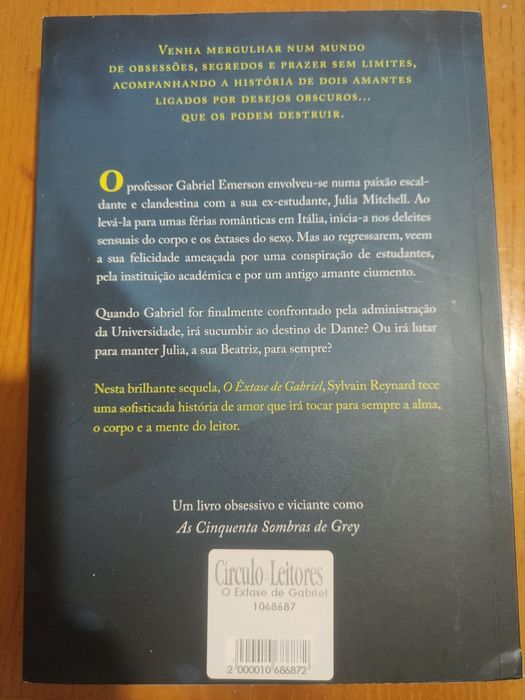 O êxtase de Gabriel de Sylvain Reynard