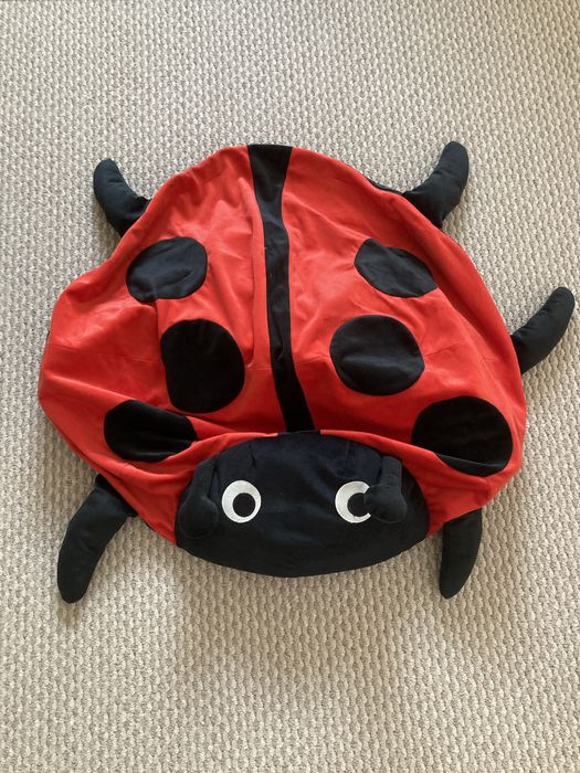 Pufa biedronka dla dzieci