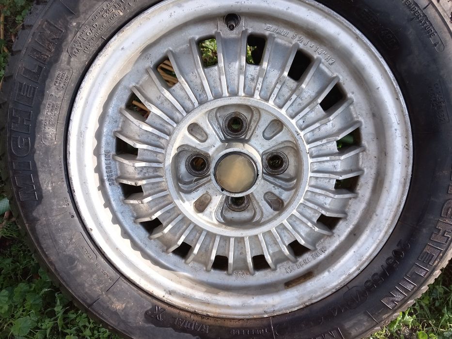 Jantes Cromodora ou Speedline 5,5x14 ET25 originais de FIAT Argenta