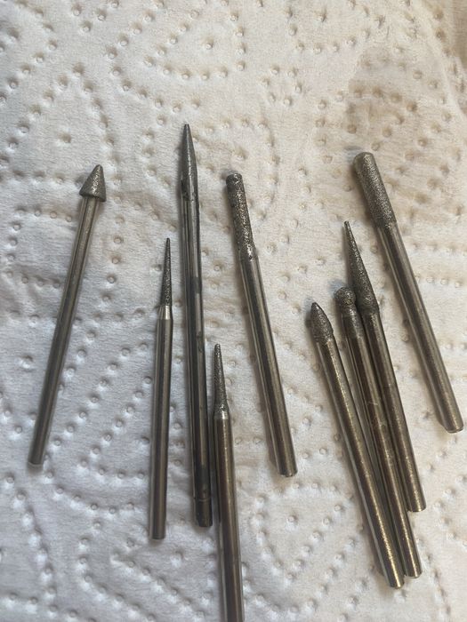 Ювелірні бори, фрези, натфель, напильник