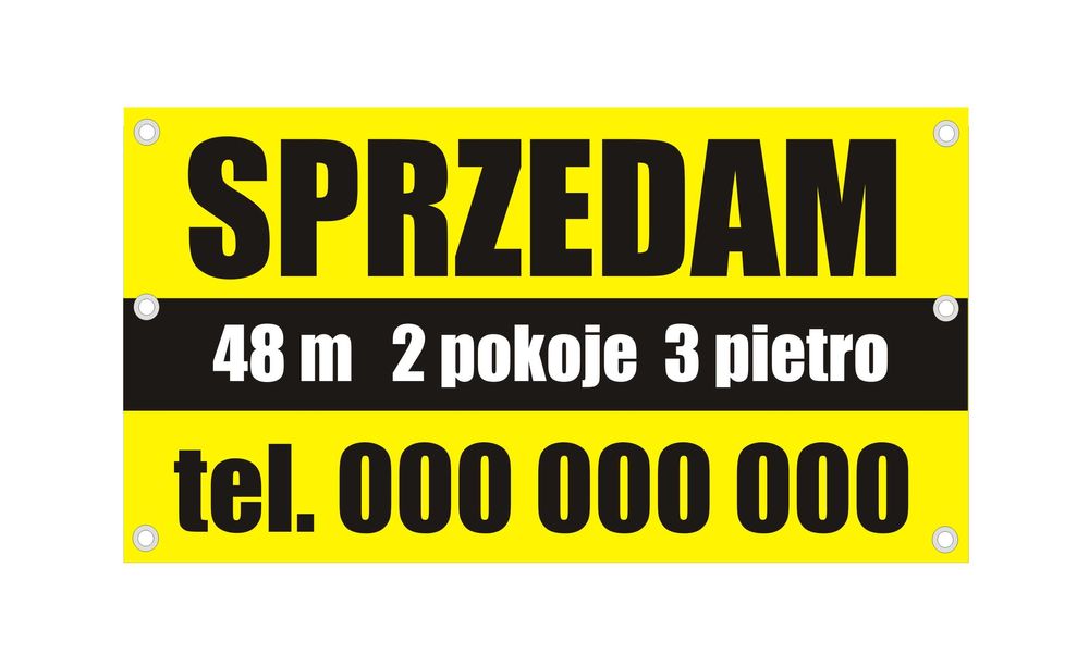 Banery reklamowe firmowe reklama tablica  Ciechanów wysyłka