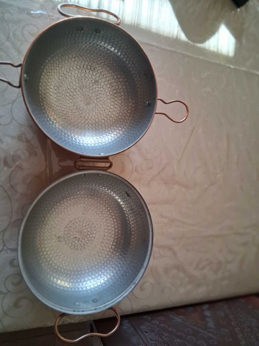 Cataplana de cobre com 20 cm