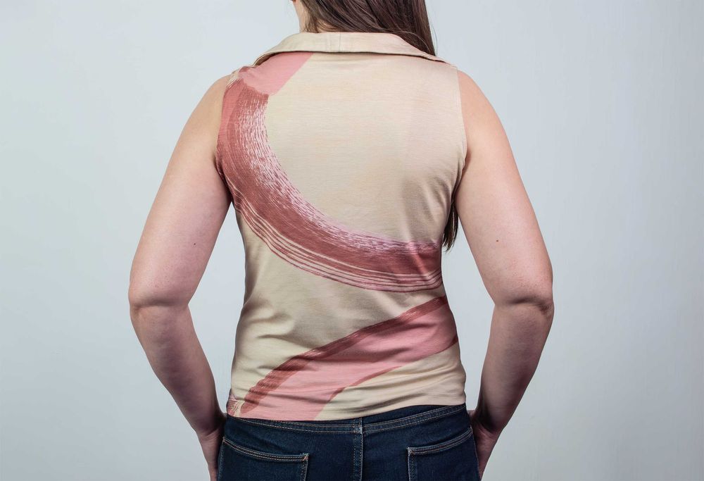 Bluzka z kołnierzykiem