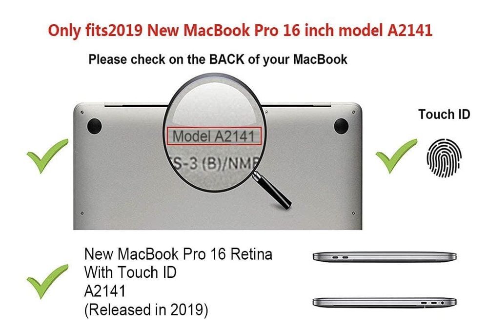Etui Case TECOOL MacBook Pro 16 A2141  | Nowe