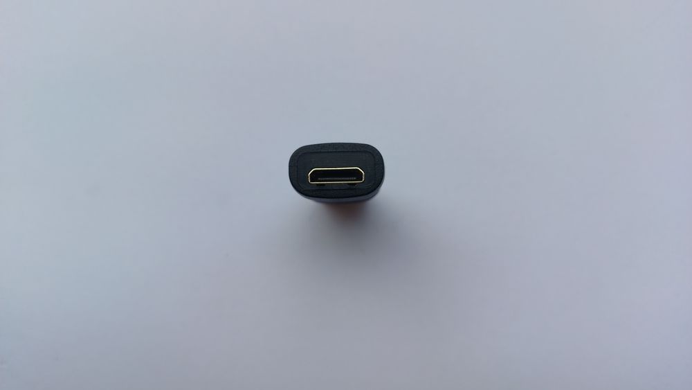 Переходник, конвертер mini HDMI to HDMI 2.0, mini HDMI вход