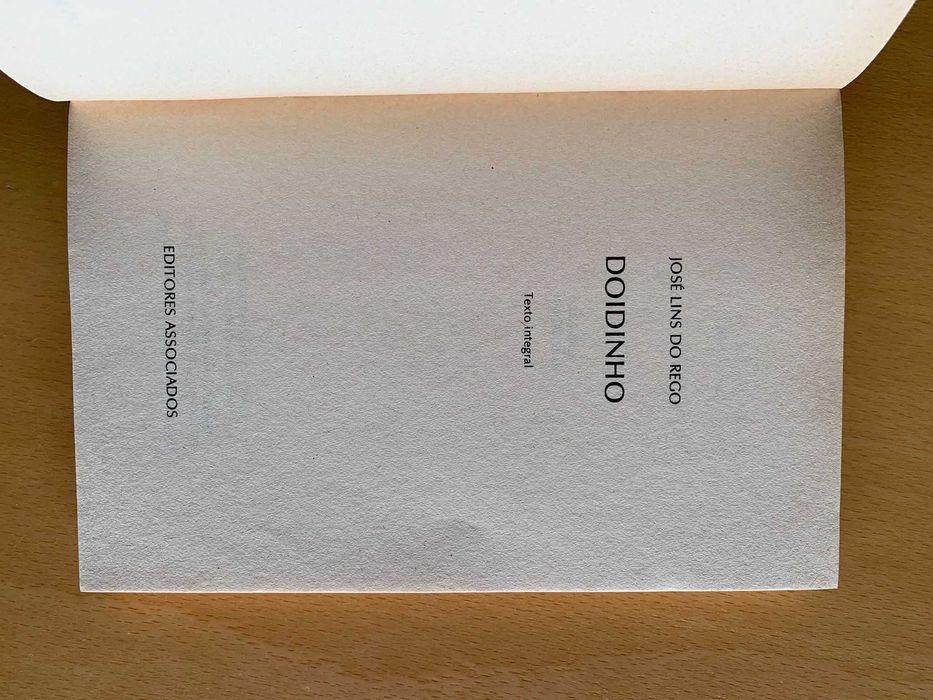 Doidinho - José Lins do Rego