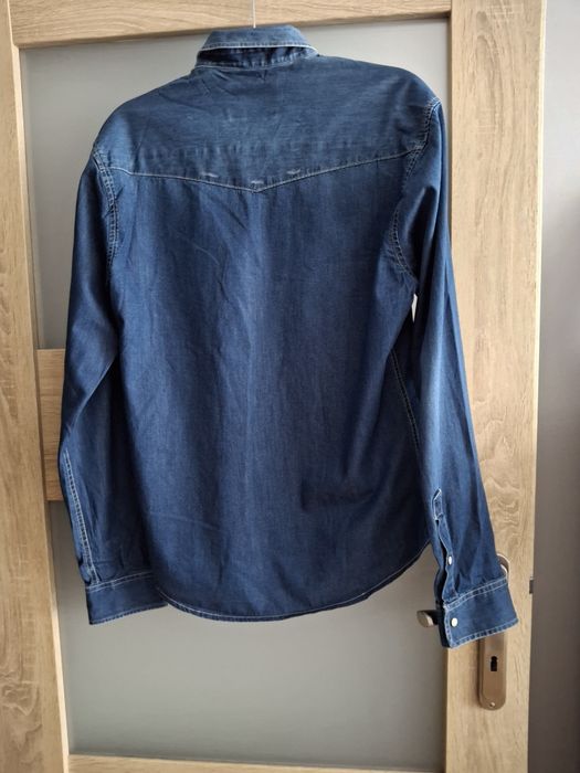 Koszula jeans długi rękaw Jack&Jones M męska