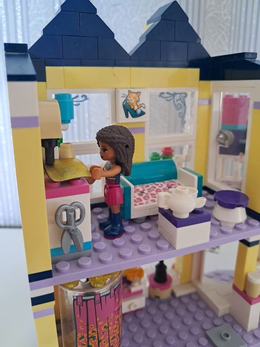 Zestaw klocków lego friends butik Emmy 41427
