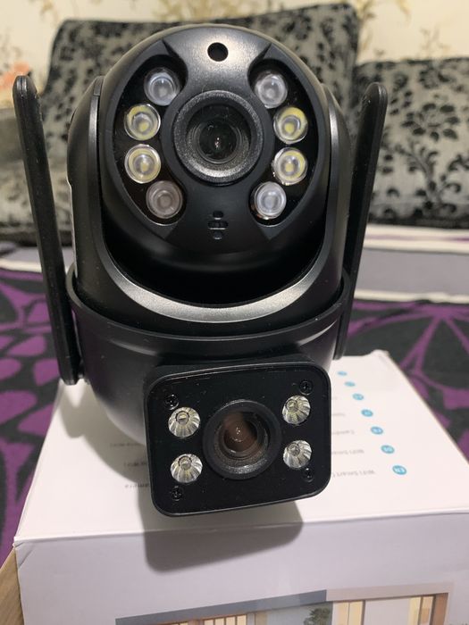 Камера спостереження Wi-Fi,,, 2 камери висока якість,,, нічний режим