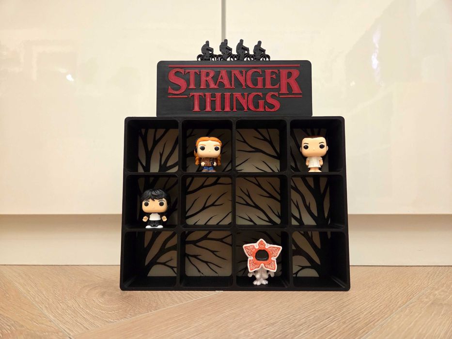 Półka na figurki Kinder Joy - Stranger Things
