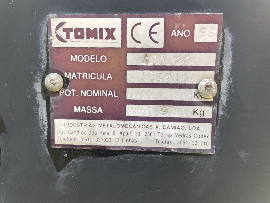 Pulverizador 400lt Tomix