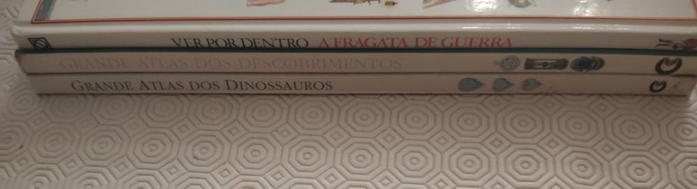 Livros de Atlas Infanto Juvenis Vintage