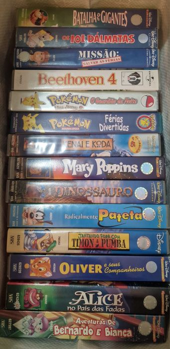 Vários Filmes VHS