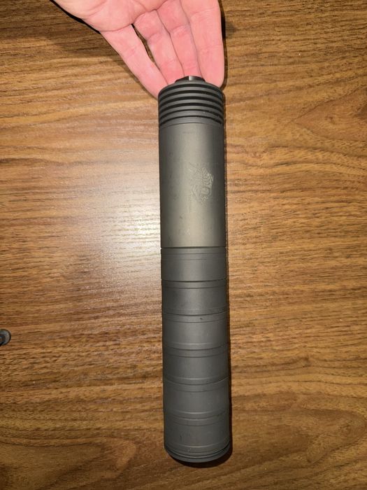Газорозвантажений глушник 2в1 з полум'ягасником AR-15 AFTactical S44GF24