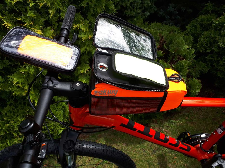 Sakwa z etui rowerowym na ramę XS