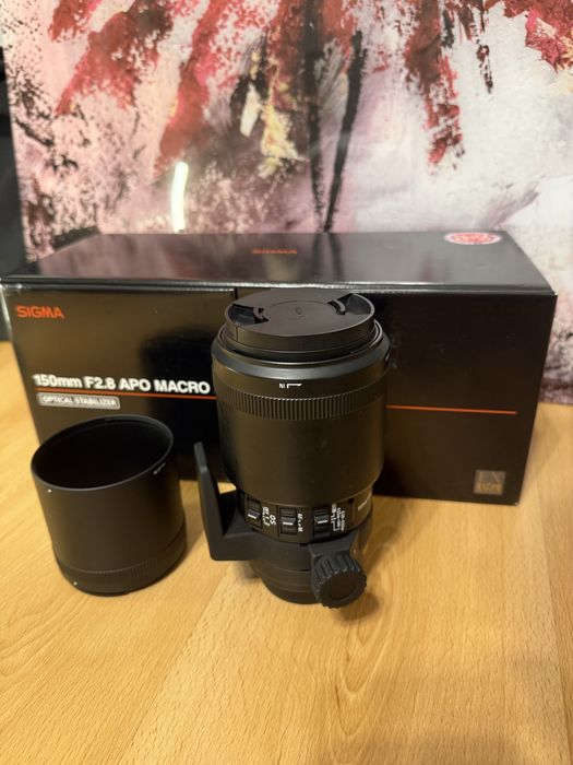 Sigma 150mm f/2.8 APO Macro EX DG OS stan bardzo dobry, do Nikona