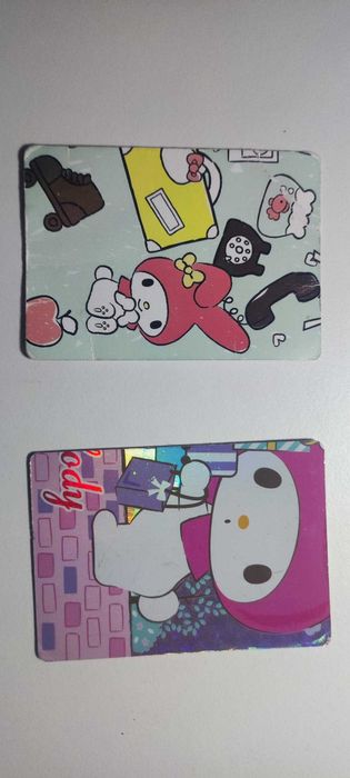 Com lista - 82 Cartas Coleção Panini "Hello Kitty and Friends Fun Together"