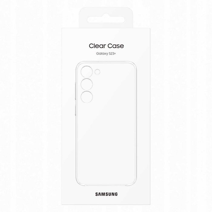 Etui Samsung Clear Case przezroczyste plecki do Galaxy S23+ / S23 Plus