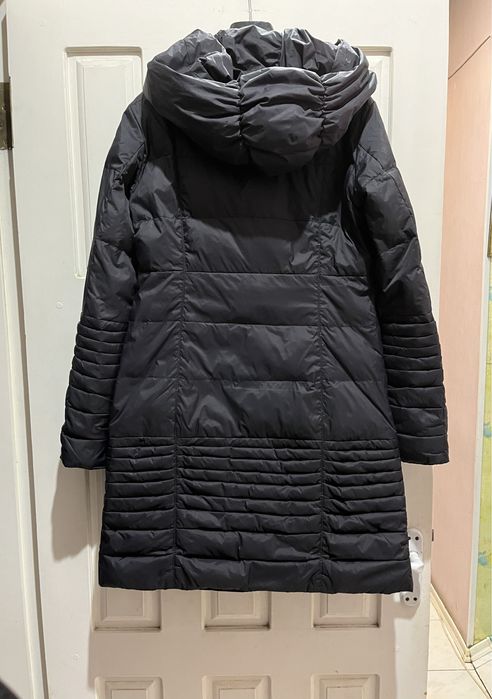 Черный пуховик размер 40
