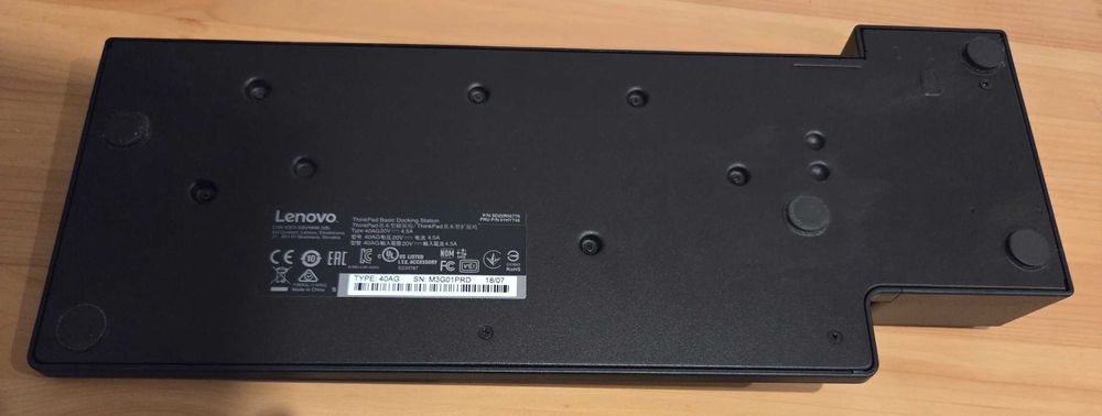 Stacja dokująca Lenovo ThinkPad Basic Dock 40AG