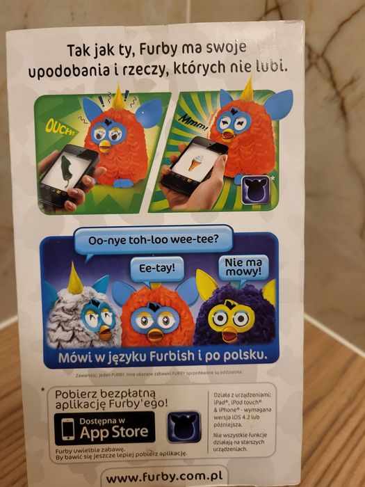 Furby zabawka interaktywna