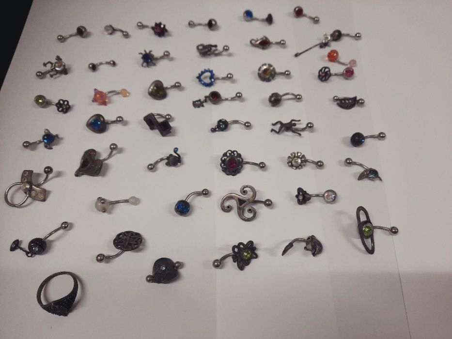 Piercings antigos novos