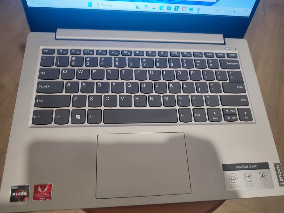Laptop Lenovo S340-14API Ryzen5 3500u 512GB 8GB RAM