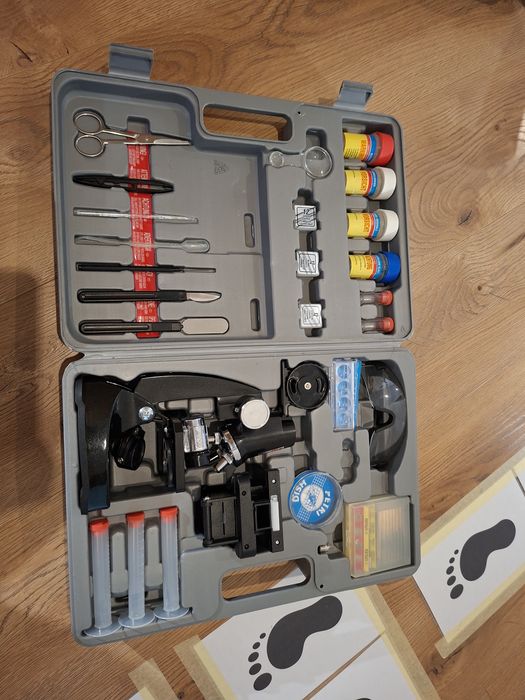 Mikroskop Deluxe Set szkolny
