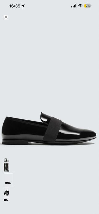 Чоловічі туфлі лофери Zara