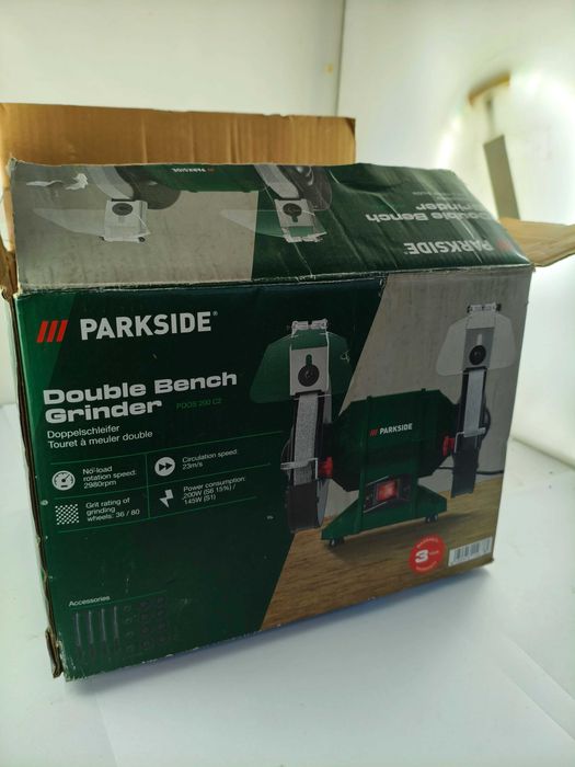 Szlifierka Stołowa PARKSIDE PDOS200 C2
