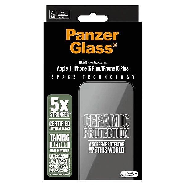 Szkło hartowane PanzerGlass Ceramic Screen Protector Ultra-Wide Fit na