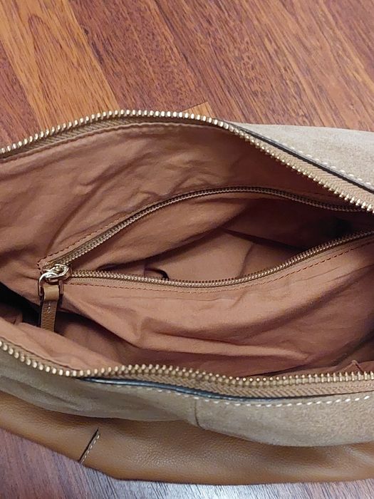 Torebka skórzana Esprit