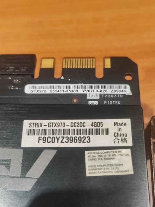 Asus Strix Gtx 970 4gb