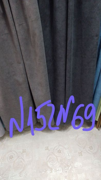 Штори мікровелюр