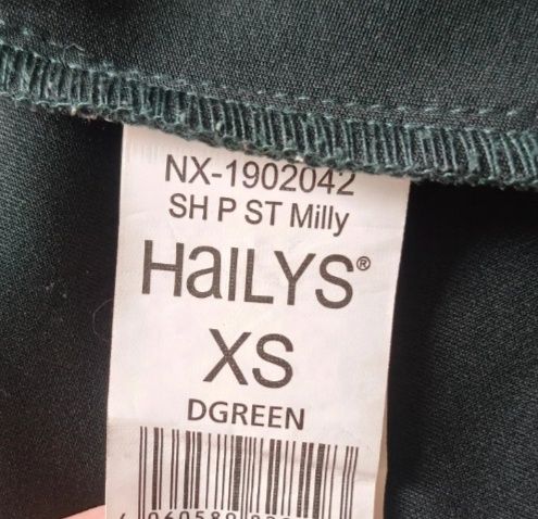 Damska spódnica w kolorze butelkowej zieleni